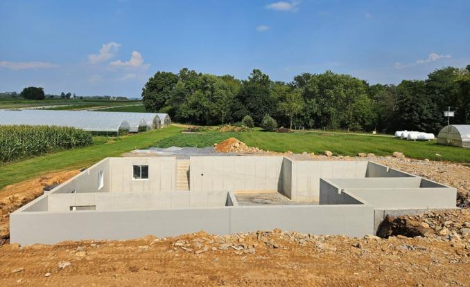 poured basement walls